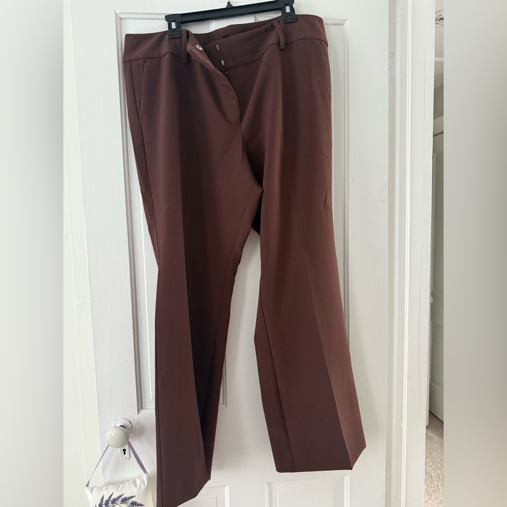Ann Taylor Women's Chocolate Brown Trousers